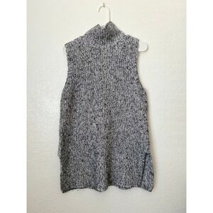 T Alexander Wang Sleeveless Turtleneck Knit Sweater‎ Wool Luxury Preppy Minimal